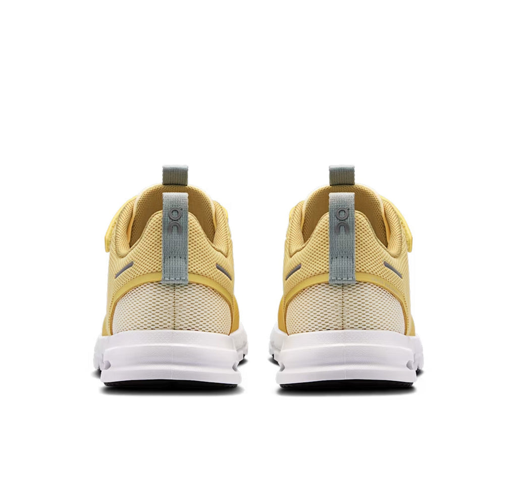 On Little Kids' Cloud Play Citrine/White Athletic Shoes
